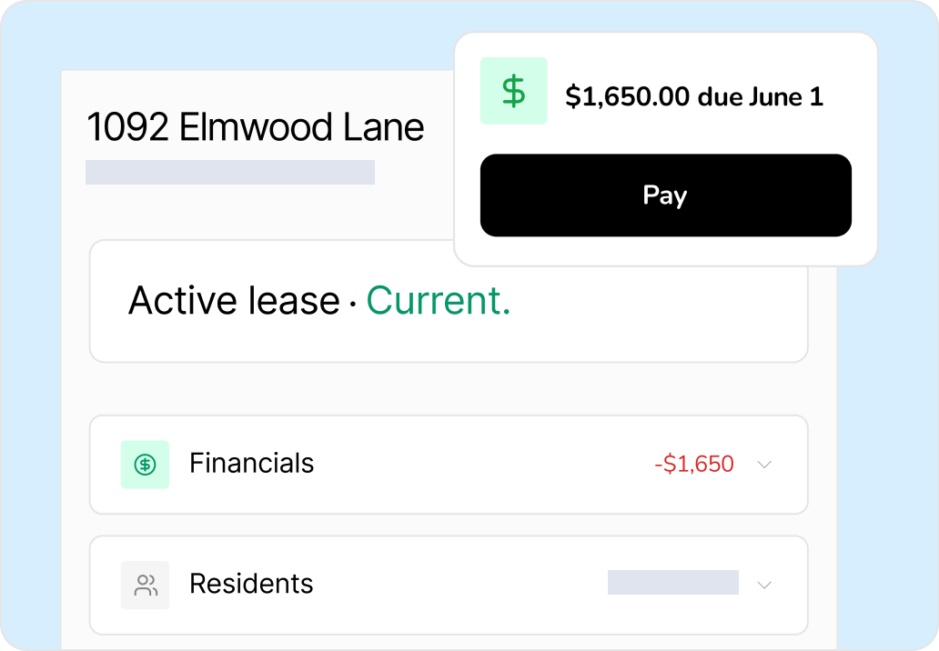 Online Rent Collection Graphic