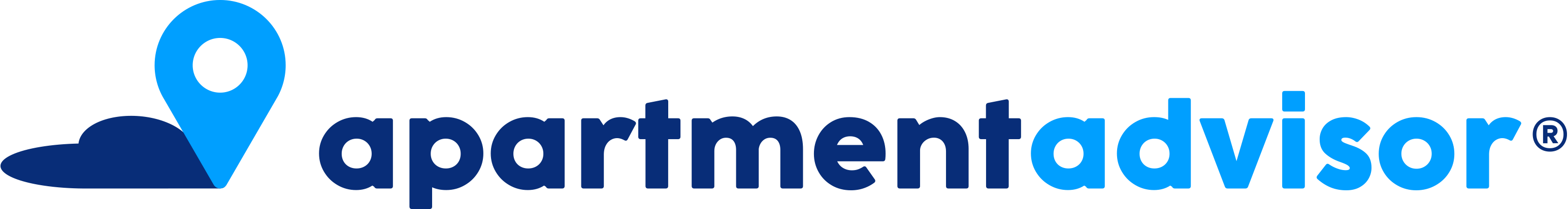 ApartmentAdvisor Logo Horizontal Dark Blue R-Ball